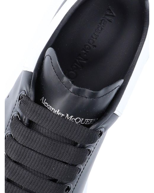Alexander McQueen Blue Oversized Sole Sneakers