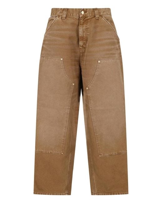 Carhartt Natural Sweatpants "Og Double Knee" for men