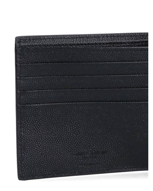 Saint Laurent Black East/west' Wallet for men