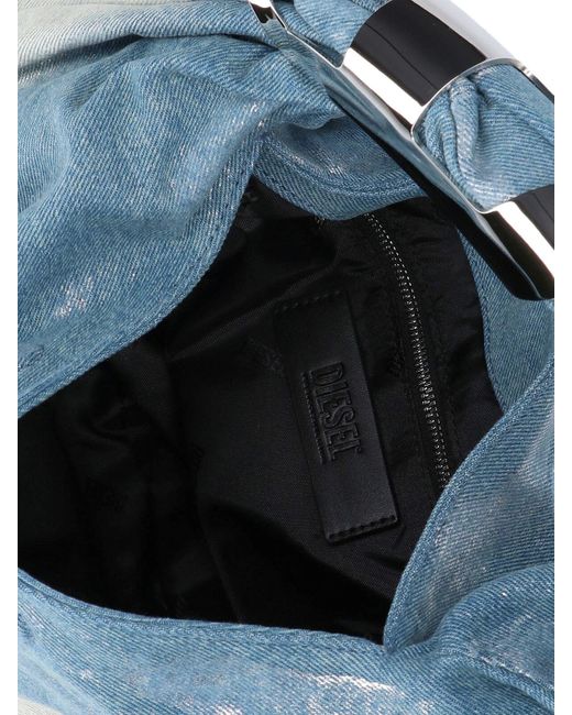 DIESEL Blue 'grab-d Hobo S' Shoulder Bag