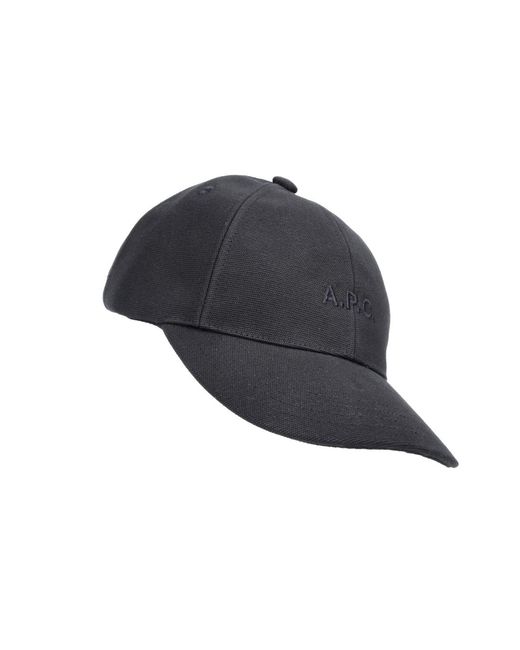 A.P.C. Blue Baseball Cap "Charlie"