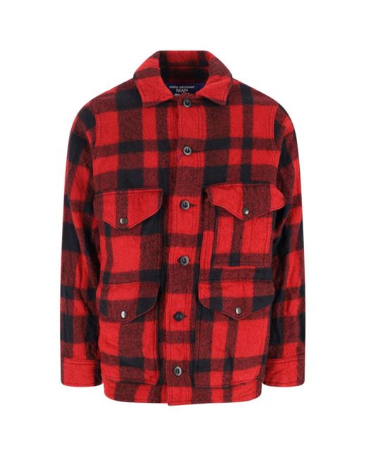 Junya Watanabe Red Jackets Wool for men