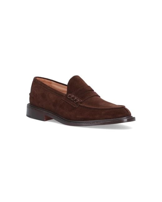 Mocassini "James Penny" di Tricker's in Brown da Uomo
