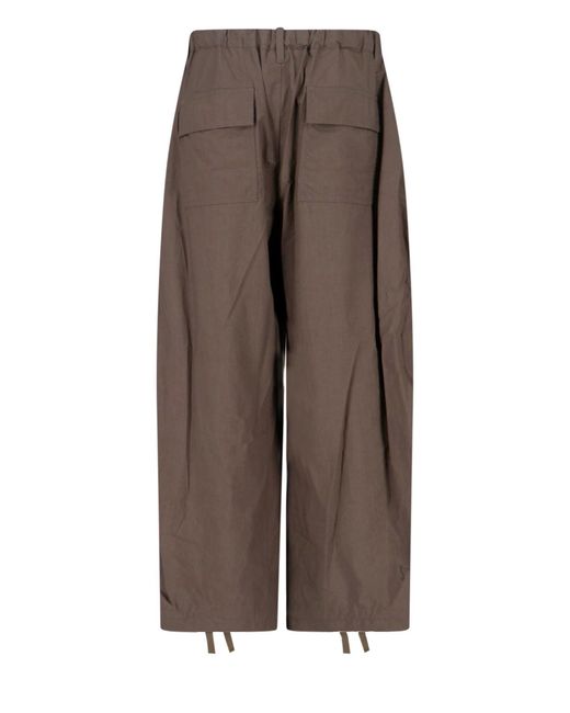 Sacai Brown Cargo Pants for men