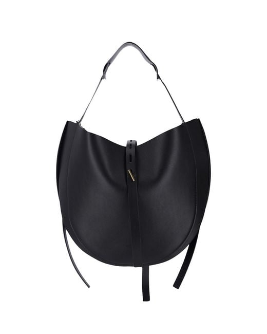 MINOBOSSI Black 'Liz' Shoulder Bag