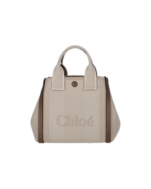 Chloé Natural Bags Cotton