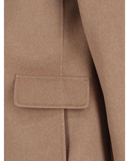 Max Mara Brown Virgin Wool Jacket