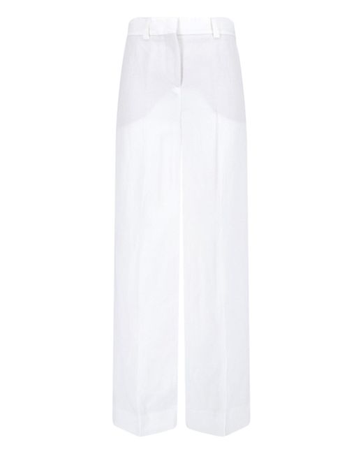Pantaloni Dritti di Incotex in White