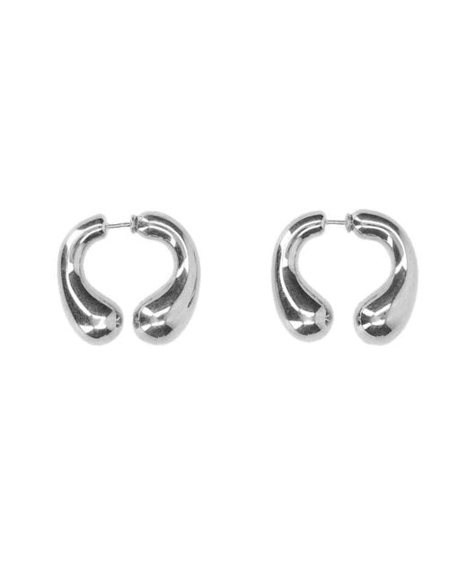 Panconesi White "P Helix" Earrings