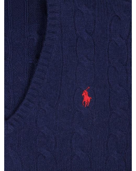 Polo Ralph Lauren Blue Logo Sweater