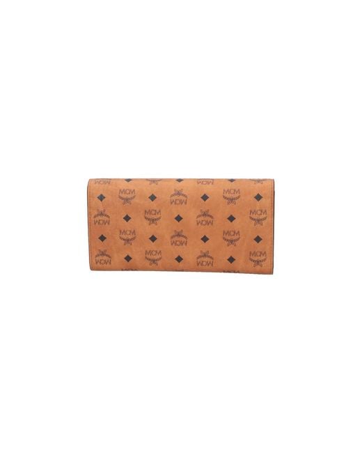 MCM White Wallet "Aren"