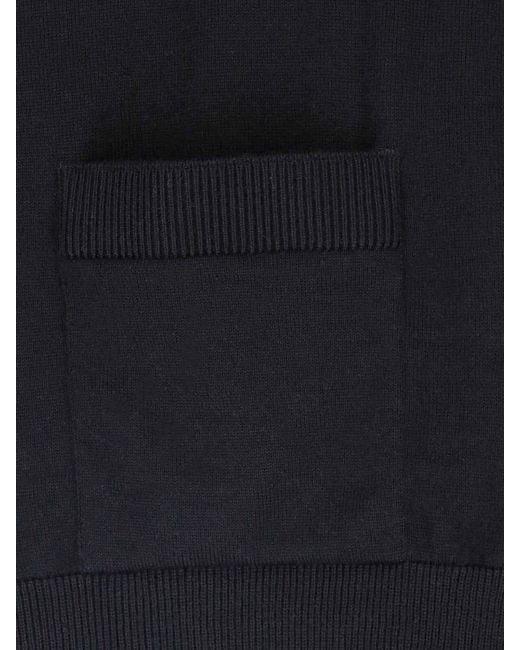 Balmain Blue 100% Virgin Wool Sweater