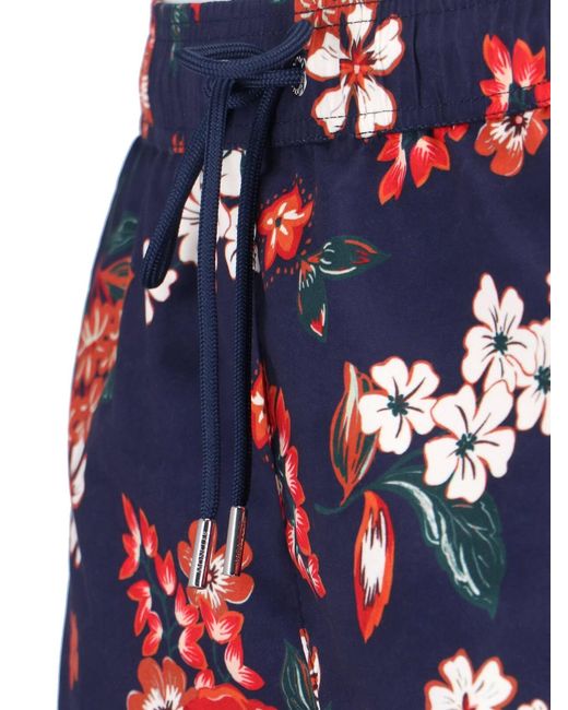 Moncler Blue Beach Shorts for men