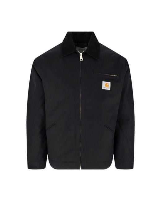 Carhartt Black Jacket “Og Detroit” for men