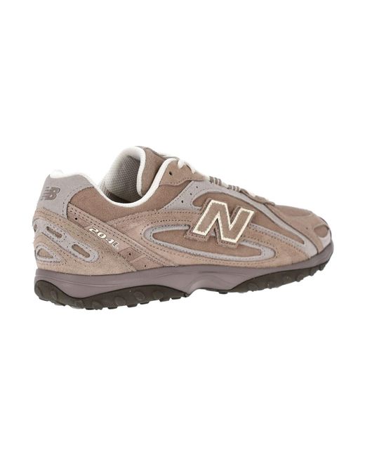 New Balance Brown Suede Sneakers