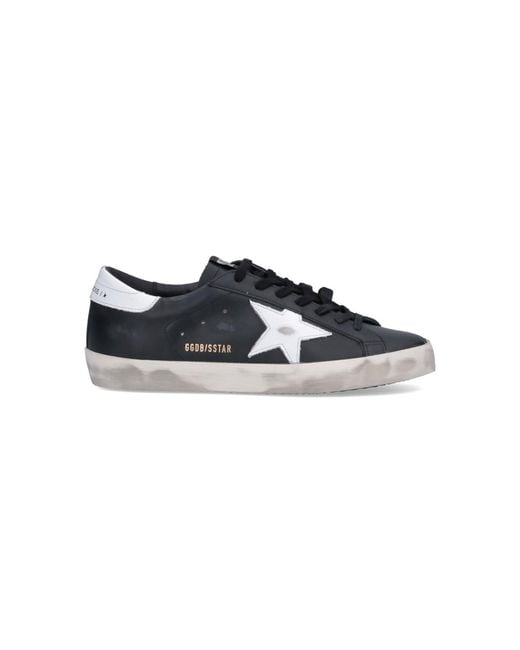Golden Goose Deluxe Brand Black 'superstar' Sneakers for men