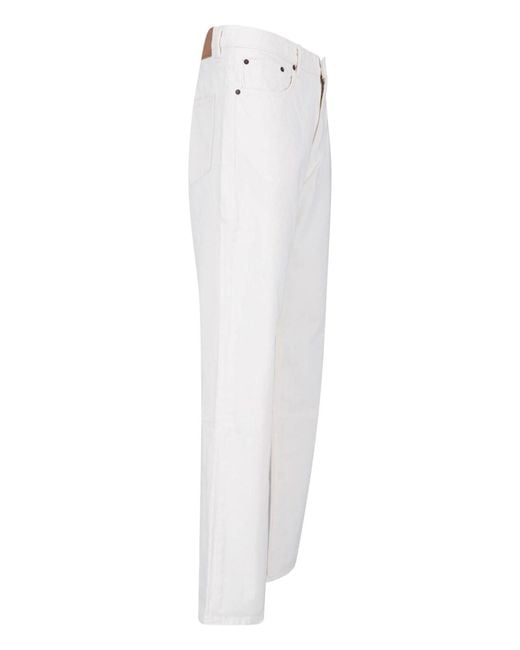 Jeanerica White Wide Jeans "Vega" for men