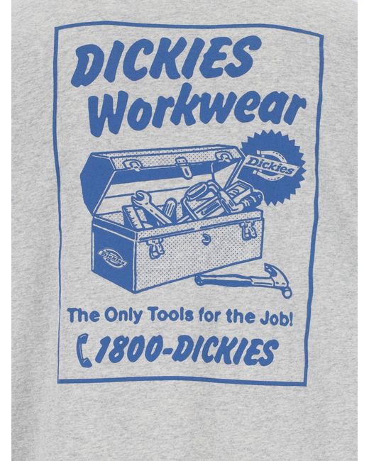 Dickies Gray T-Shirt “Dry Ridge" for men