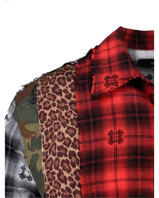 Amiri Button-Down Shirt With Structured Collar for men