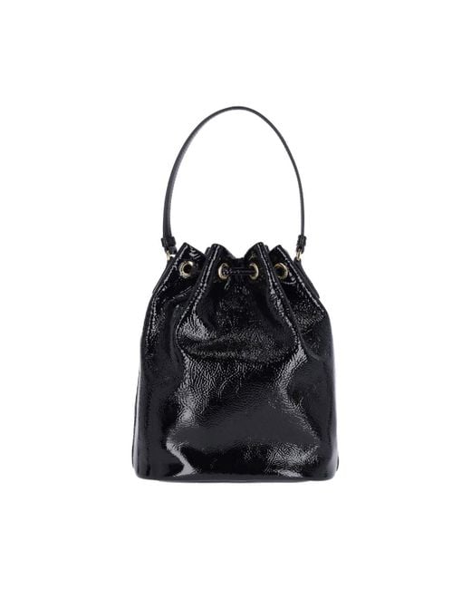 Borsa Secchiello "Duet" di Prada in Black