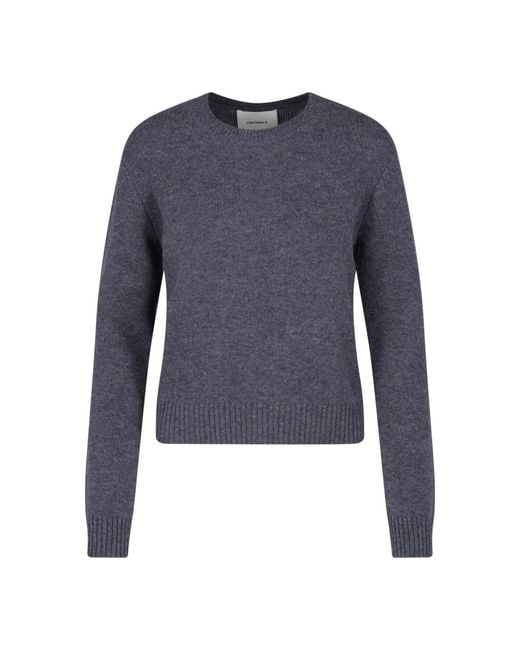 Lisa Yang Blue Cashmere Sweater "Mable"