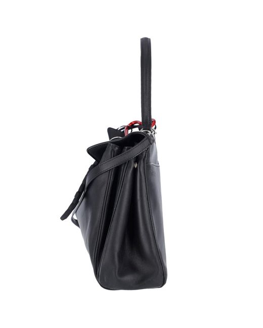 Balenciaga Black Medium Bag With 'Rodeo' Charms