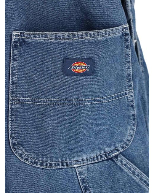 Dickies Blue Jeans Cotone for men