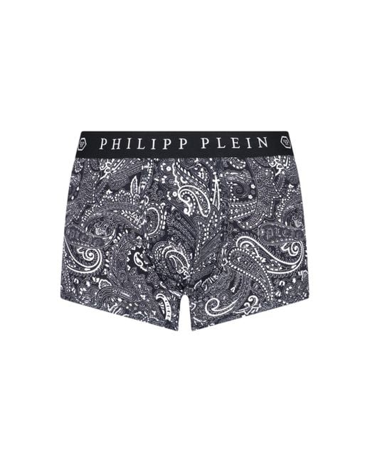 Philipp Plein Gray "briefs" Boxers for men