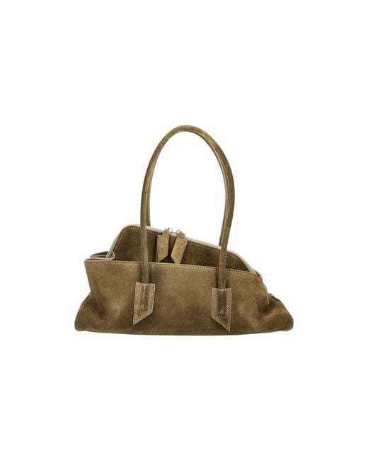The Attico Metallic Small Handbag "La Passeggiata"
