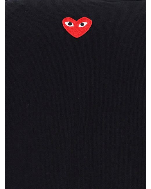 COMME DES GARÇONS PLAY Blue Sweaters Cotton