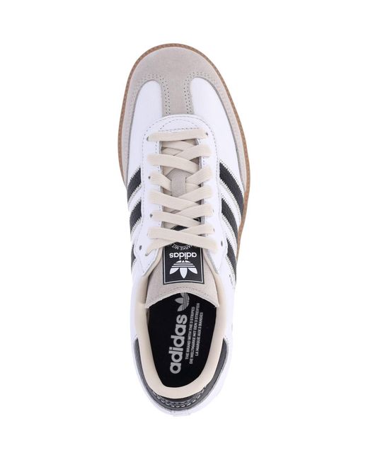 Adidas White Sneakers “Samba” for men