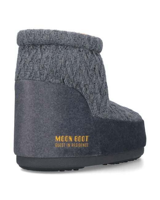 Moon Boot Blue Upper: Acrylic