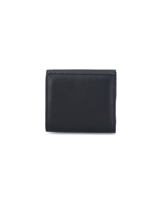 Vivienne Westwood Black Logo Flap Wallet