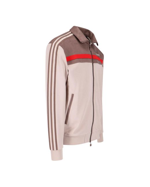 Adidas Pink 'track Top Premium' Sweatshirt for men