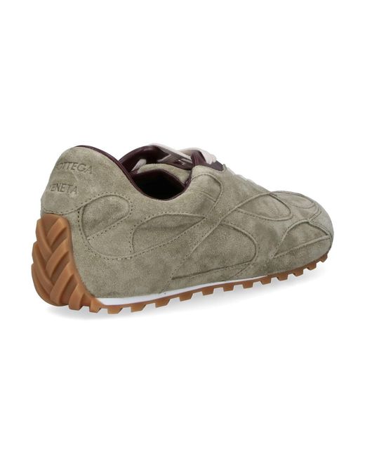 Bottega Veneta Green Sneakers "Orbit Flash"