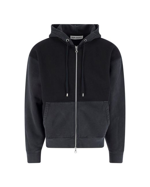 Our Legacy Blue Hoodie "Rascal" for men