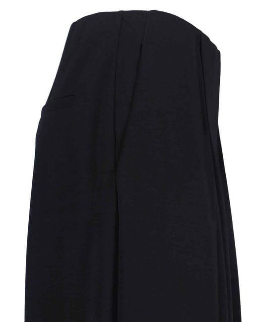 Max Mara Black Virgin Wool Pants