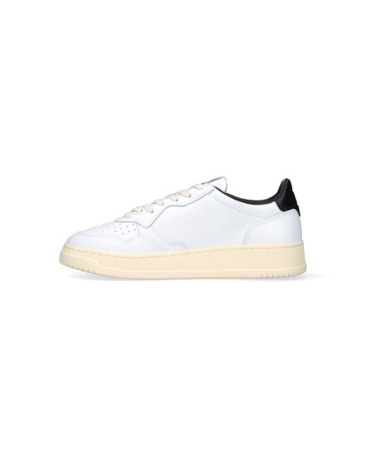Autry White Low Sneakers Medalist for men