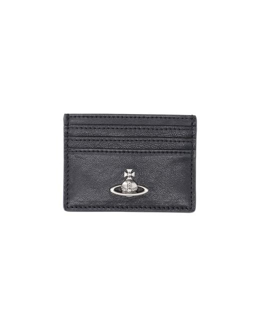 Vivienne Westwood Black Wallets Sheep Leather