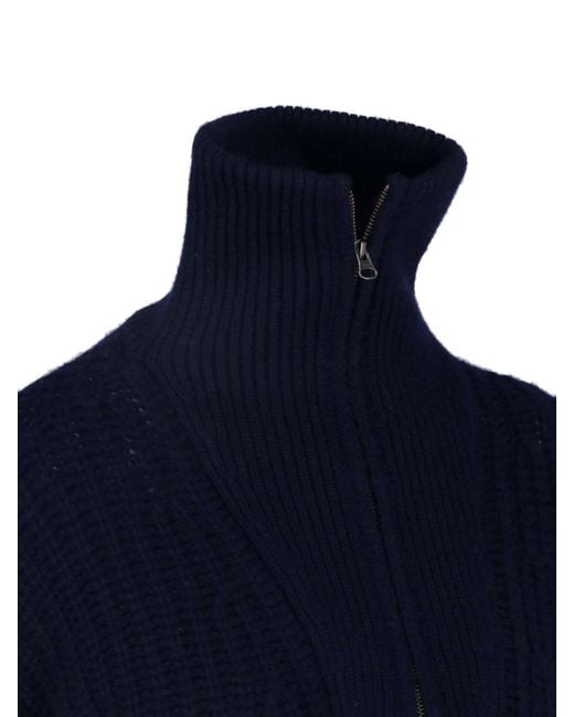 Lisa Yang Blue Cashmere Cardigan