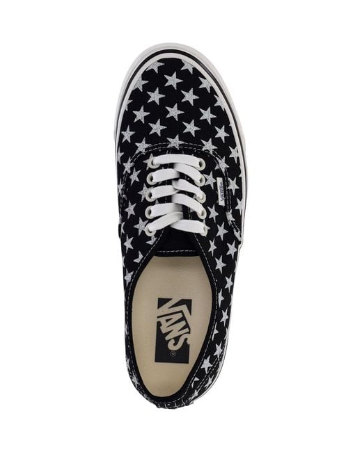 Vans Black Textile Low-Top Sneakers