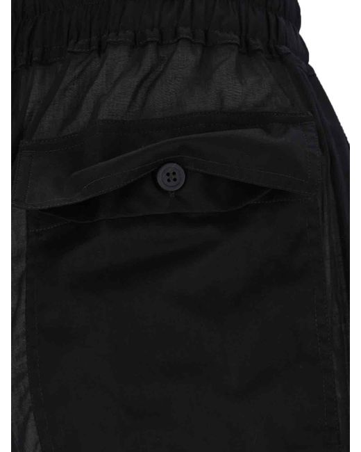 Rick Owens Black Straight-Leg Pants