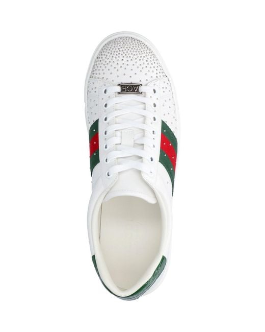Gucci White Sneakers "Ace" for men