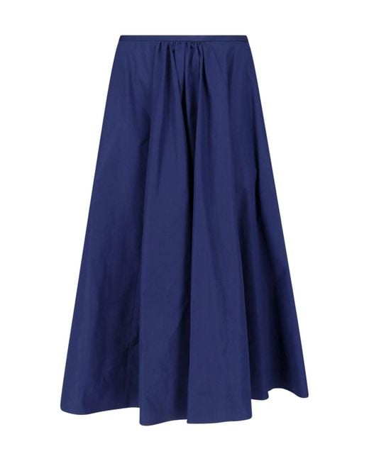 Aspesi Blue Midi Skirt
