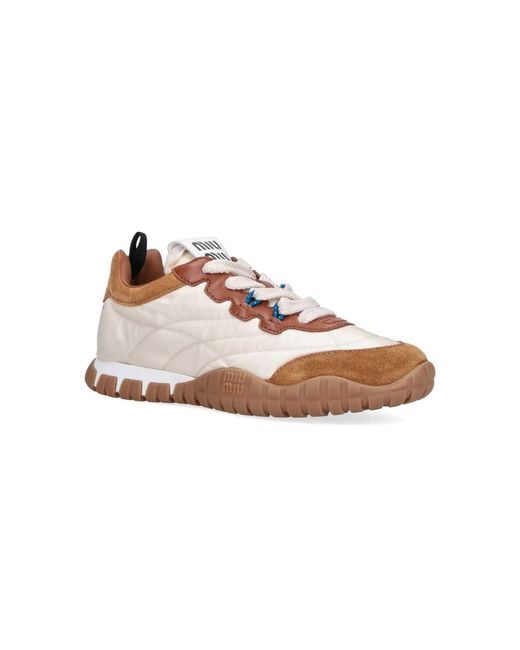 Miu Miu Pink Sneakers “Tyre”