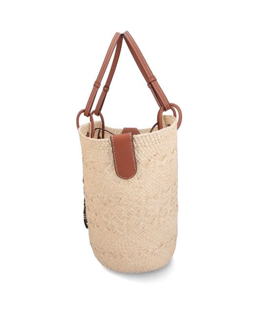 Loewe Pink Tote Bag “Anagram Basket”