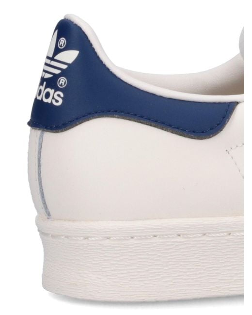 Adidas Blue Superstar Sneakers for men