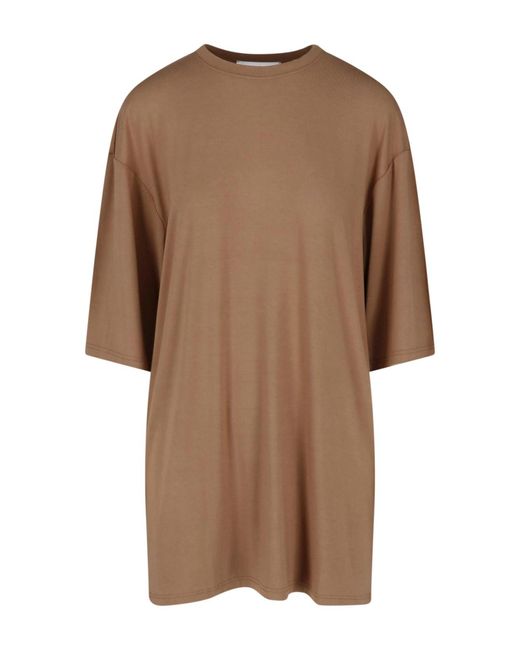 Frankie Shop Brown T-Shirt Dress "Sian"