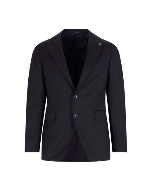 Tagliatore Blue Dresses Virgin Wool for men