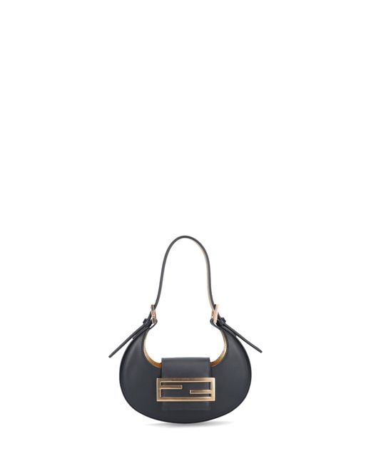 Fendi Leather 'cookie' Mini Bag in Nero (Black) Lyst